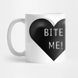 BITE NE BLACK HEART Mug